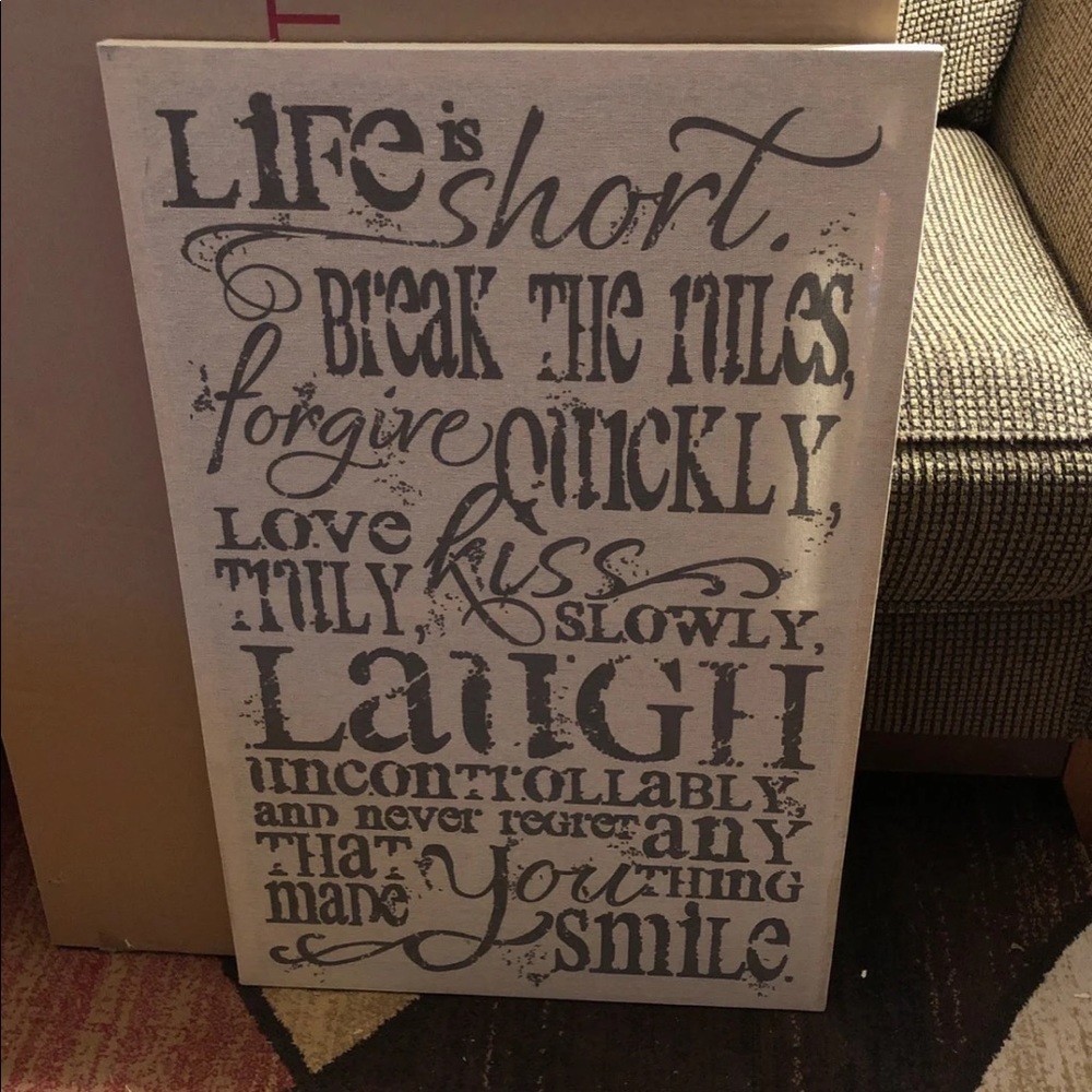 “Life is Short” Picture